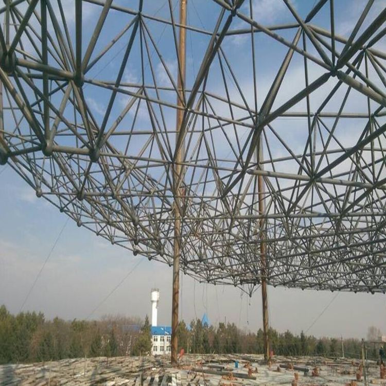 嘉峪关球形网架钢结构施工方案